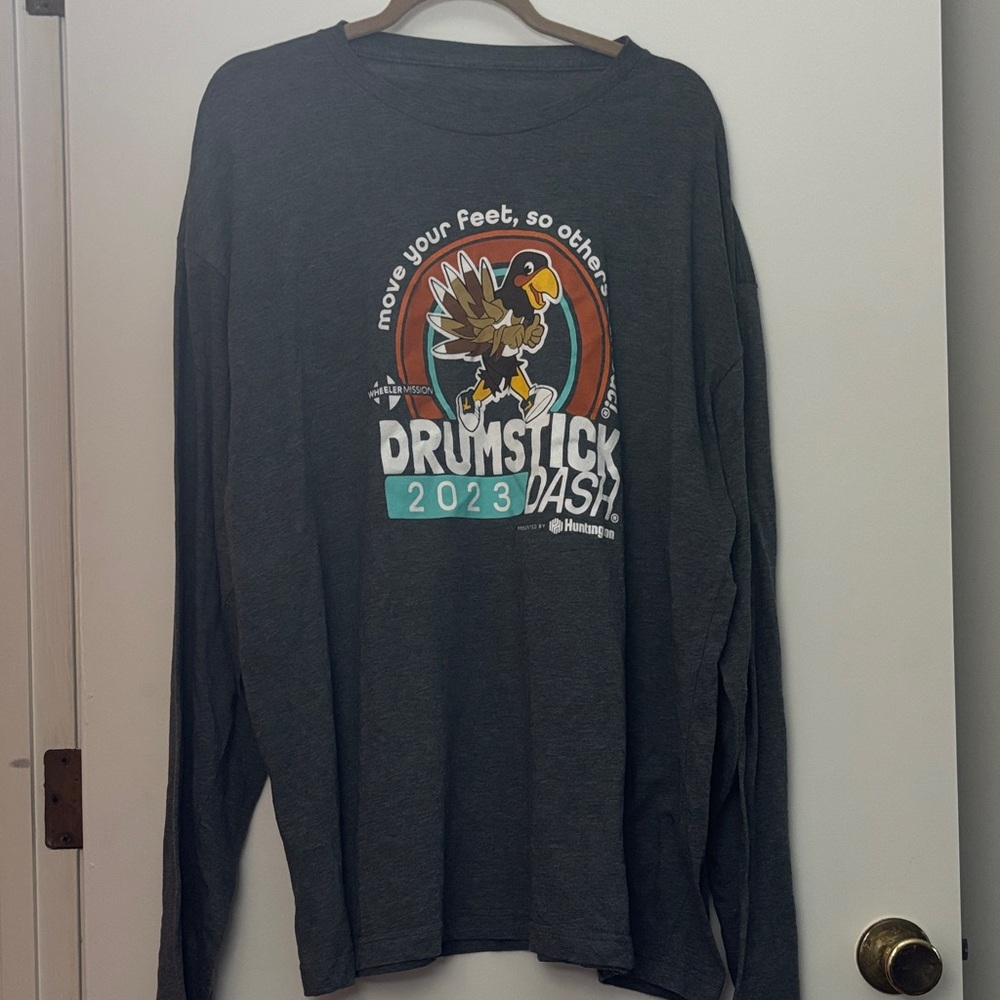 Gray Drumstick Dash 2023 Long Sleeve Shirt